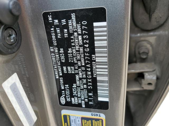 Photo 12 VIN: 5XXGM4A77FG423770 - KIA OPTIMA 