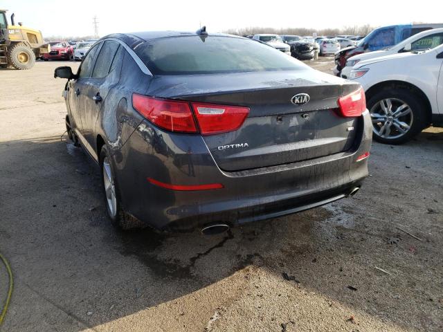 Photo 2 VIN: 5XXGM4A77FG437488 - KIA OPTIMA LX 