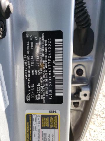 Photo 9 VIN: 5XXGM4A77FG440021 - KIA OPTIMA LX 