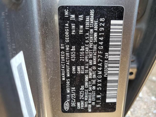 Photo 11 VIN: 5XXGM4A77FG441928 - KIA OPTIMA 