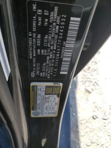 Photo 11 VIN: 5XXGM4A77FG445932 - KIA OPTIMA LX 