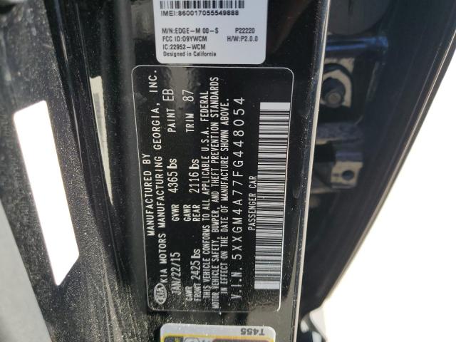 Photo 11 VIN: 5XXGM4A77FG448054 - KIA OPTIMA 