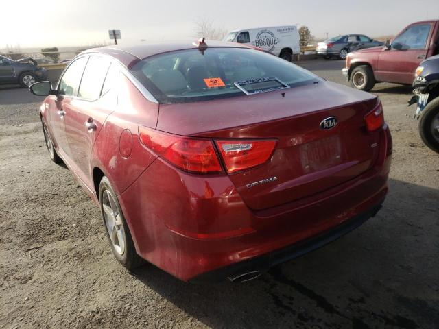 Photo 2 VIN: 5XXGM4A77FG458387 - KIA OPTIMA LX 