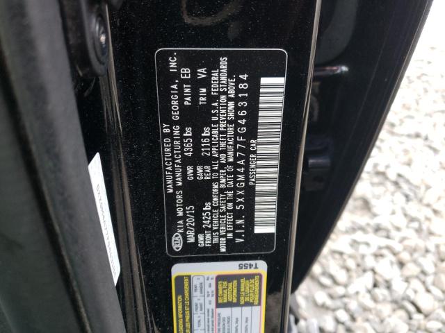 Photo 11 VIN: 5XXGM4A77FG463184 - KIA OPTIMA LX 