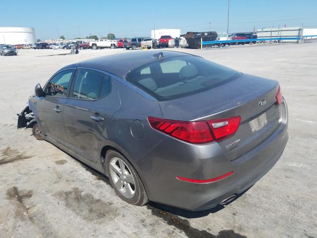 Photo 2 VIN: 5XXGM4A77FG473830 - KIA OPTIMA LX 