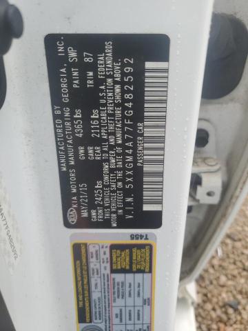 Photo 11 VIN: 5XXGM4A77FG482592 - KIA OPTIMA LX 