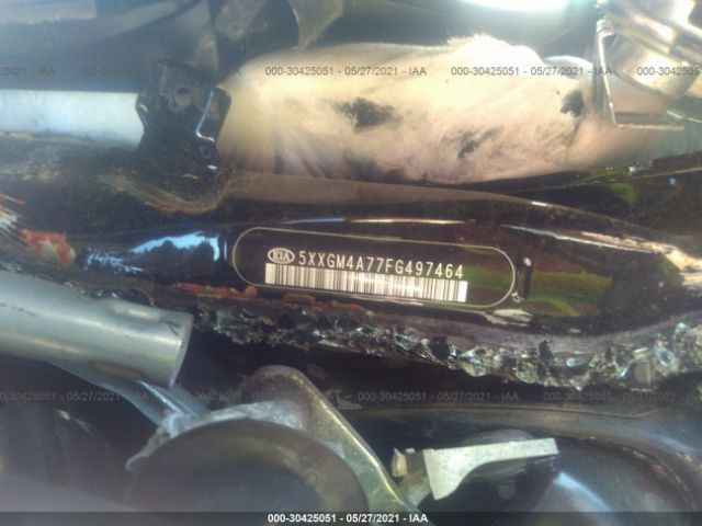 Photo 8 VIN: 5XXGM4A77FG497464 - KIA OPTIMA 