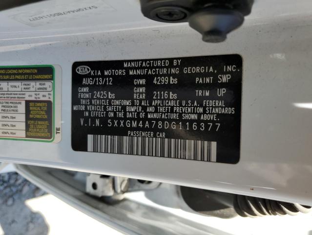 Photo 11 VIN: 5XXGM4A78DG116377 - KIA OPTIMA LX 