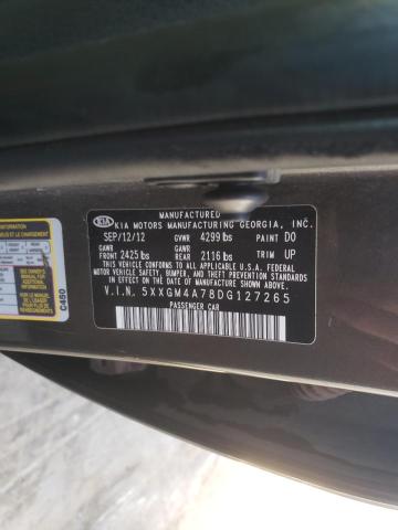 Photo 9 VIN: 5XXGM4A78DG127265 - KIA OPTIMA LX 