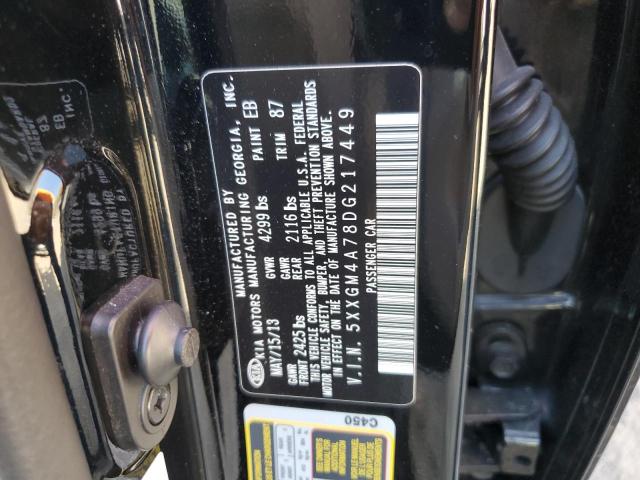 Photo 11 VIN: 5XXGM4A78DG217449 - KIA OPTIMA LX 