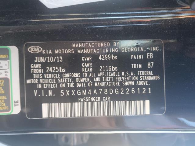 Photo 11 VIN: 5XXGM4A78DG226121 - KIA OPTIMA 