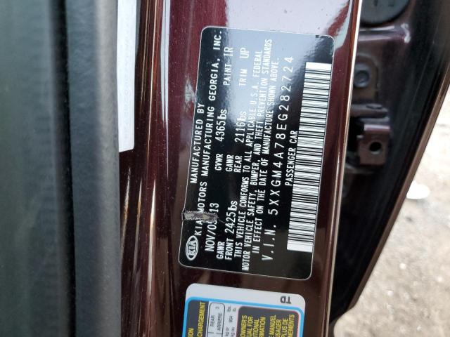 Photo 9 VIN: 5XXGM4A78EG282724 - KIA OPTIMA LX 