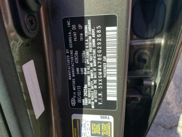 Photo 11 VIN: 5XXGM4A78EG292685 - KIA OPTIMA LX 