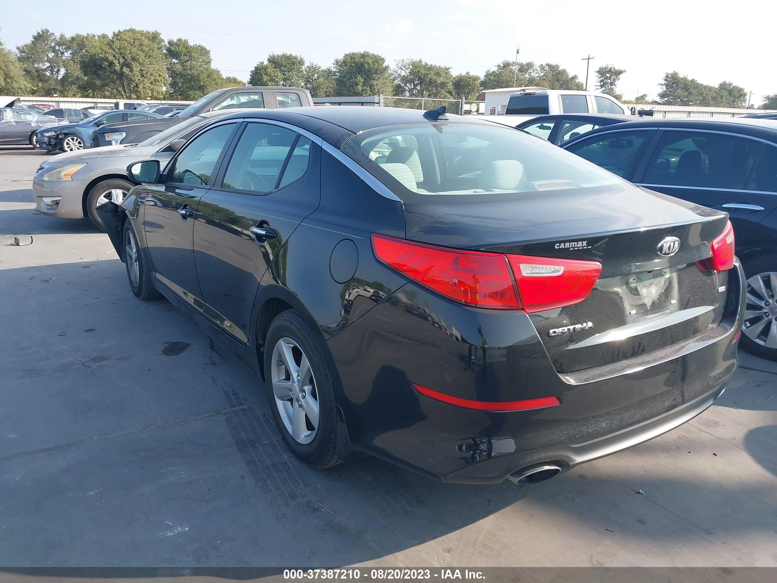 Photo 2 VIN: 5XXGM4A78EG330707 - KIA OPTIMA 