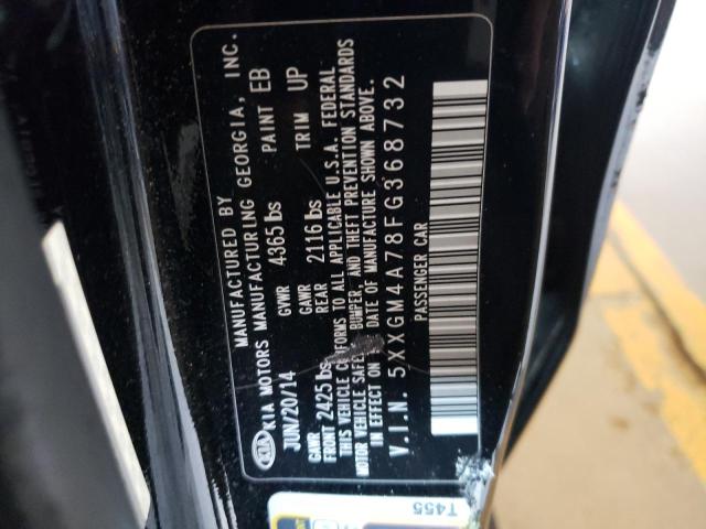 Photo 11 VIN: 5XXGM4A78FG368732 - KIA OPTIMA LX 