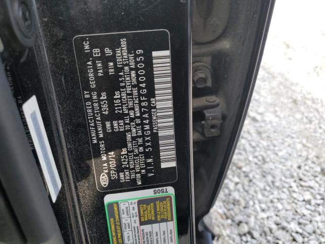 Photo 11 VIN: 5XXGM4A78FG400059 - KIA OPTIMA 