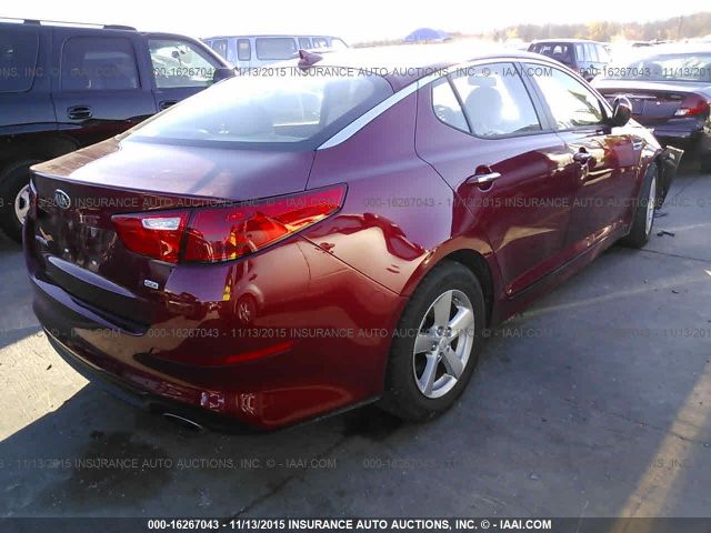 Photo 3 VIN: 5XXGM4A78FG413412 - KIA OPTIMA 