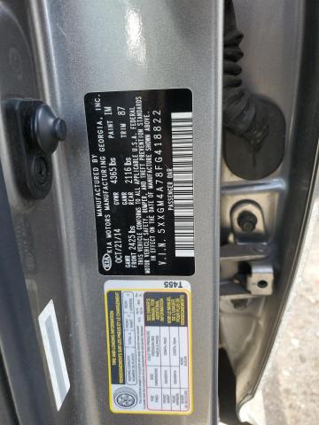 Photo 12 VIN: 5XXGM4A78FG418822 - KIA OPTIMA 