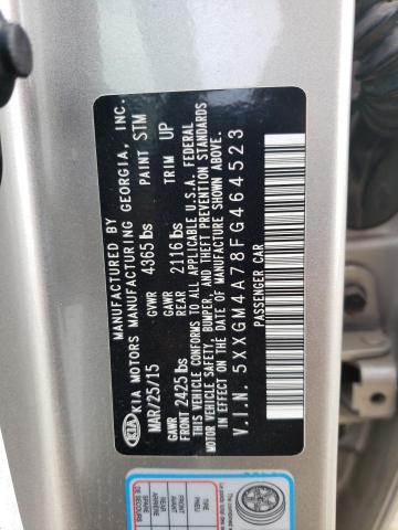 Photo 11 VIN: 5XXGM4A78FG464523 - KIA OPTIMA 