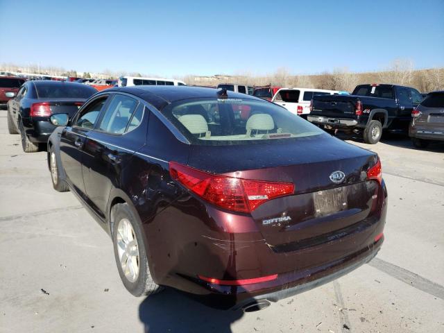 Photo 2 VIN: 5XXGM4A79CG005321 - KIA OPTIMA LX 