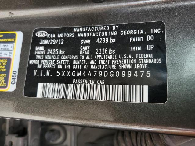 Photo 11 VIN: 5XXGM4A79DG099475 - KIA OPTIMA 