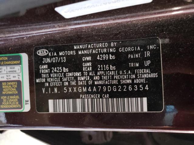 Photo 11 VIN: 5XXGM4A79DG226354 - KIA OPTIMA 