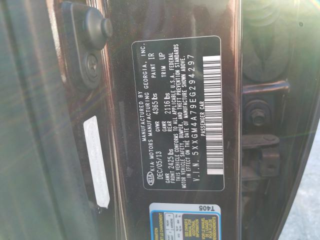 Photo 9 VIN: 5XXGM4A79EG294297 - KIA OPTIMA LX 