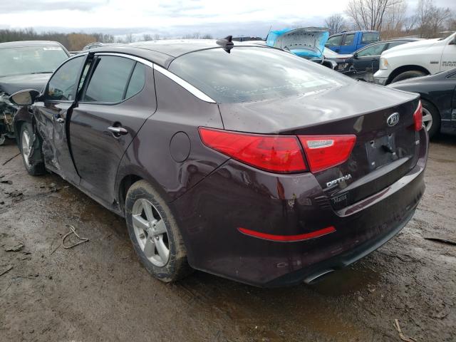 Photo 2 VIN: 5XXGM4A79EG303449 - KIA OPTIMA 