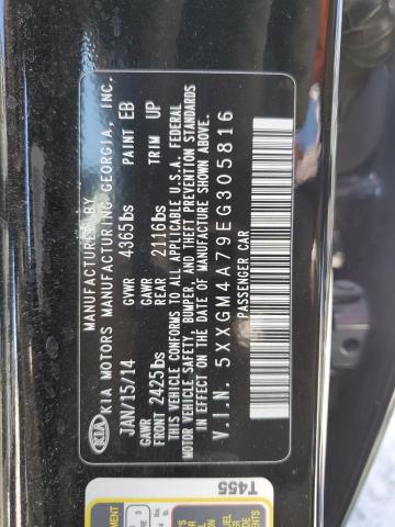 Photo 11 VIN: 5XXGM4A79EG305816 - KIA OPTIMA LX 