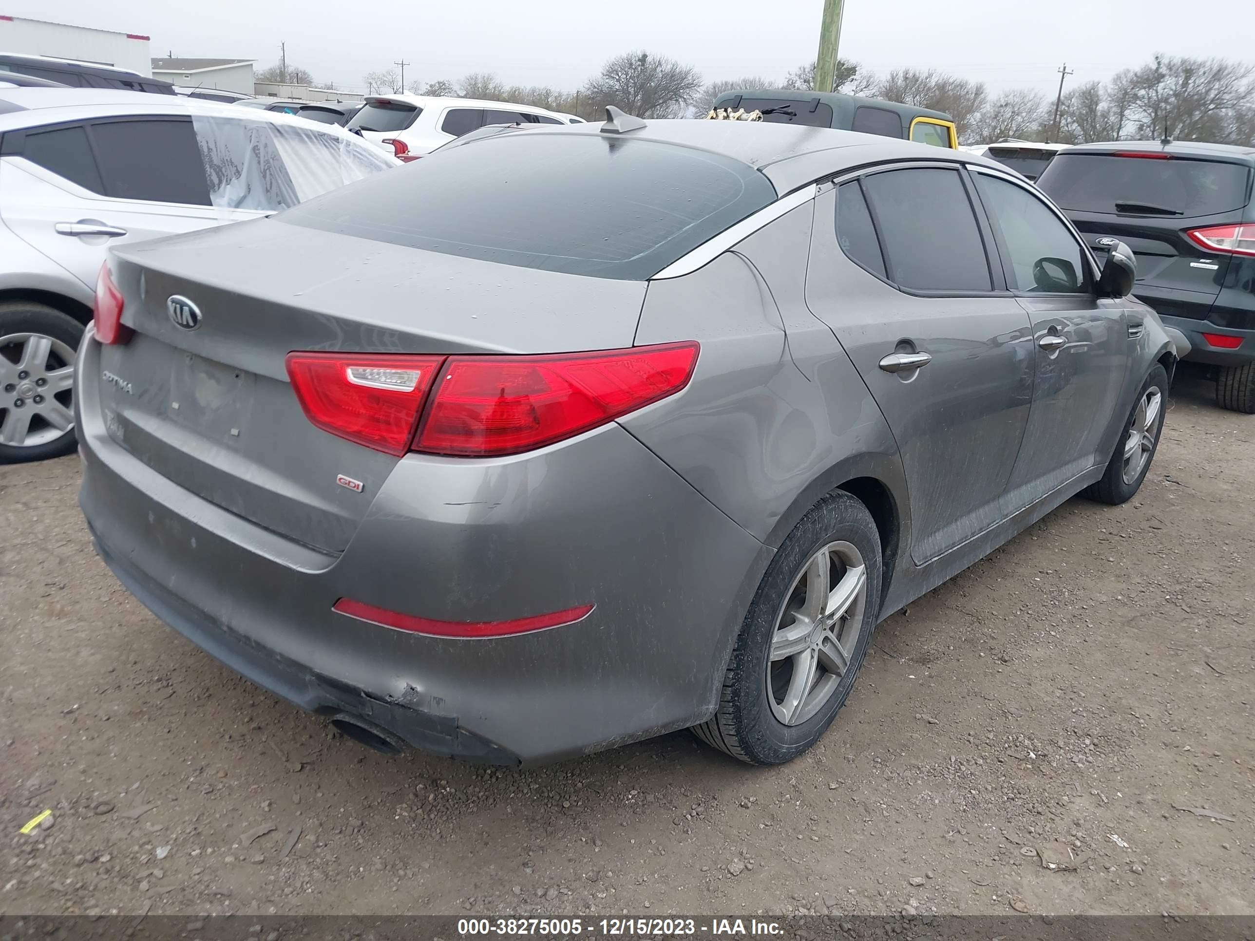 Photo 3 VIN: 5XXGM4A79EG308215 - KIA OPTIMA 