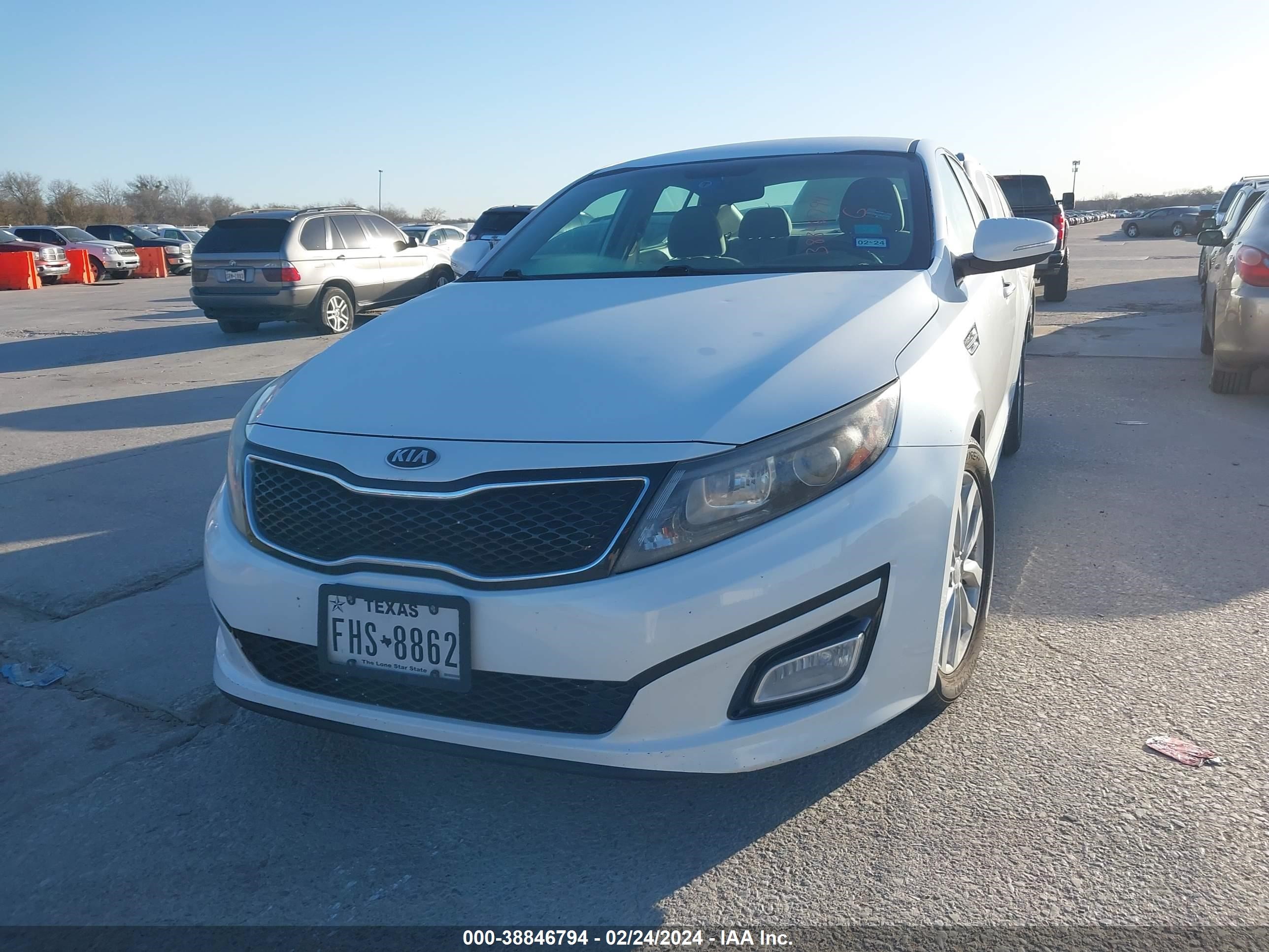 Photo 1 VIN: 5XXGM4A79EG308893 - KIA OPTIMA 