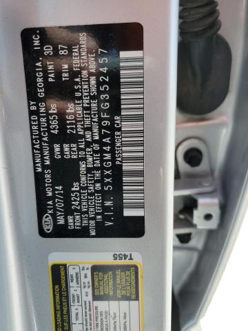 Photo 11 VIN: 5XXGM4A79FG352457 - KIA OPTIMA 