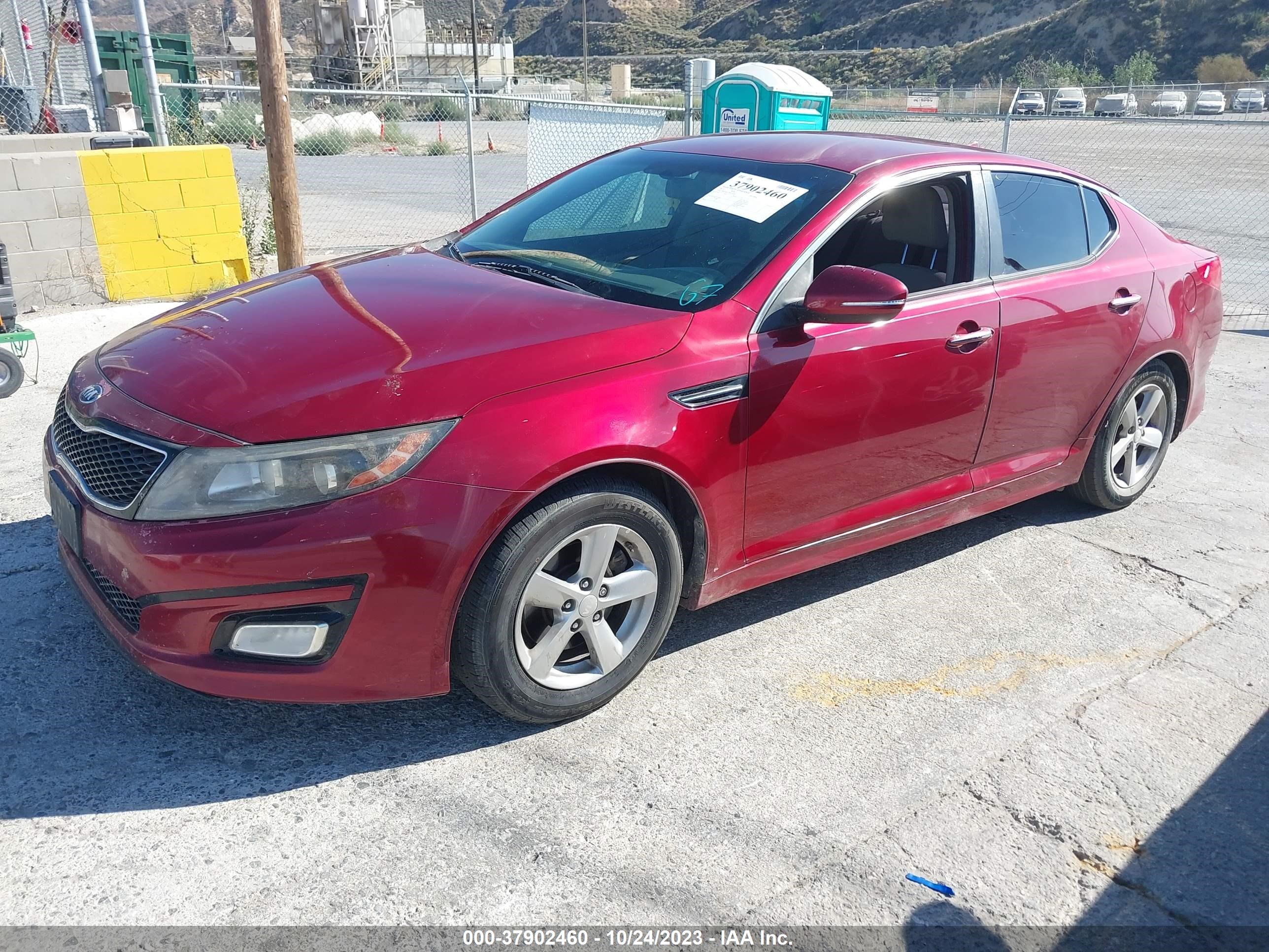 Photo 1 VIN: 5XXGM4A79FG356895 - KIA OPTIMA 