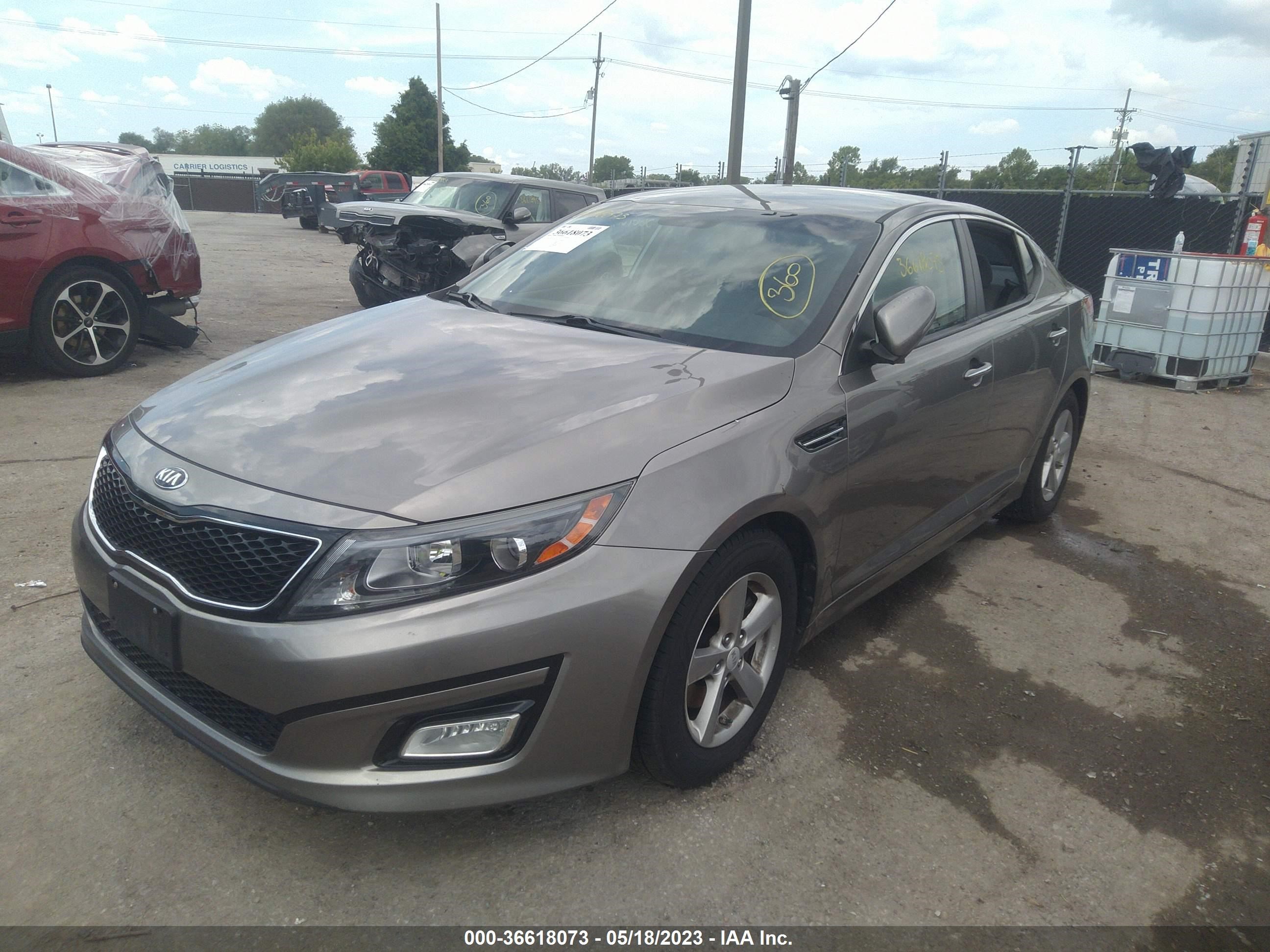 Photo 1 VIN: 5XXGM4A79FG382171 - KIA OPTIMA 