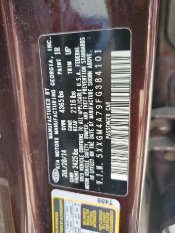 Photo 11 VIN: 5XXGM4A79FG384101 - KIA OPTIMA 