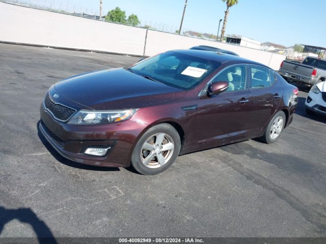 Photo 1 VIN: 5XXGM4A79FG385250 - KIA OPTIMA 