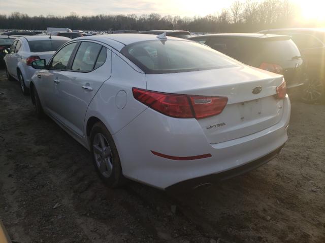 Photo 2 VIN: 5XXGM4A79FG437654 - KIA OPTIMA LX 