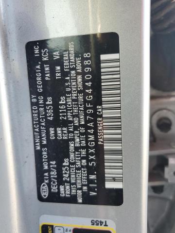 Photo 11 VIN: 5XXGM4A79FG440988 - KIA OPTIMA 