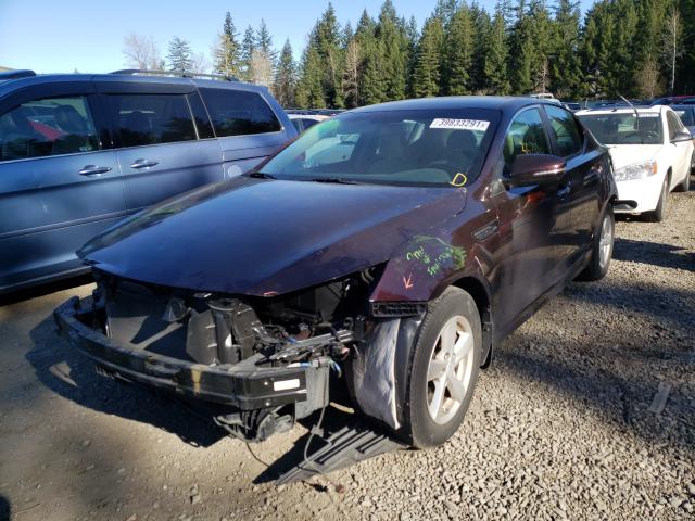 Photo 1 VIN: 5XXGM4A79FG445673 - KIA OPTIMA LX 