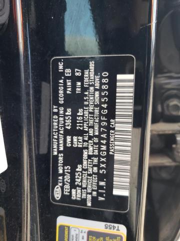 Photo 11 VIN: 5XXGM4A79FG455880 - KIA OPTIMA 