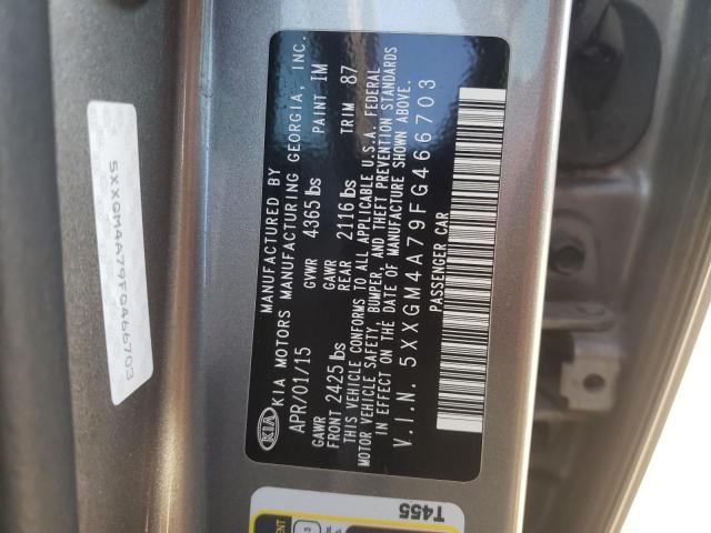 Photo 11 VIN: 5XXGM4A79FG466703 - KIA OPTIMA LX 