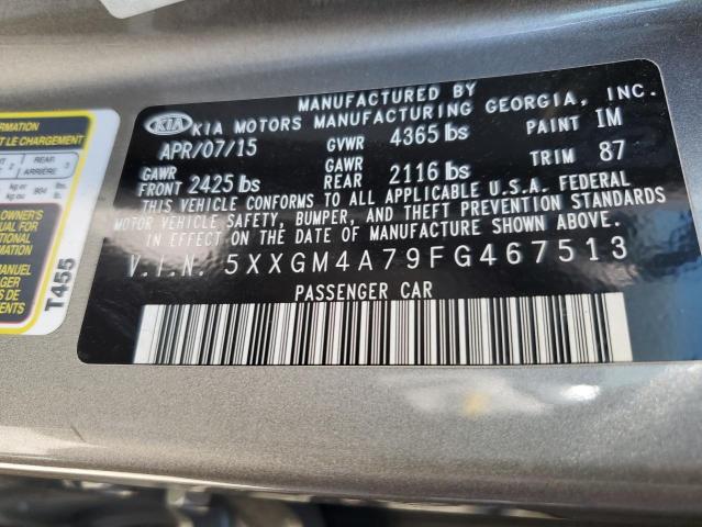 Photo 11 VIN: 5XXGM4A79FG467513 - KIA OPTIMA 