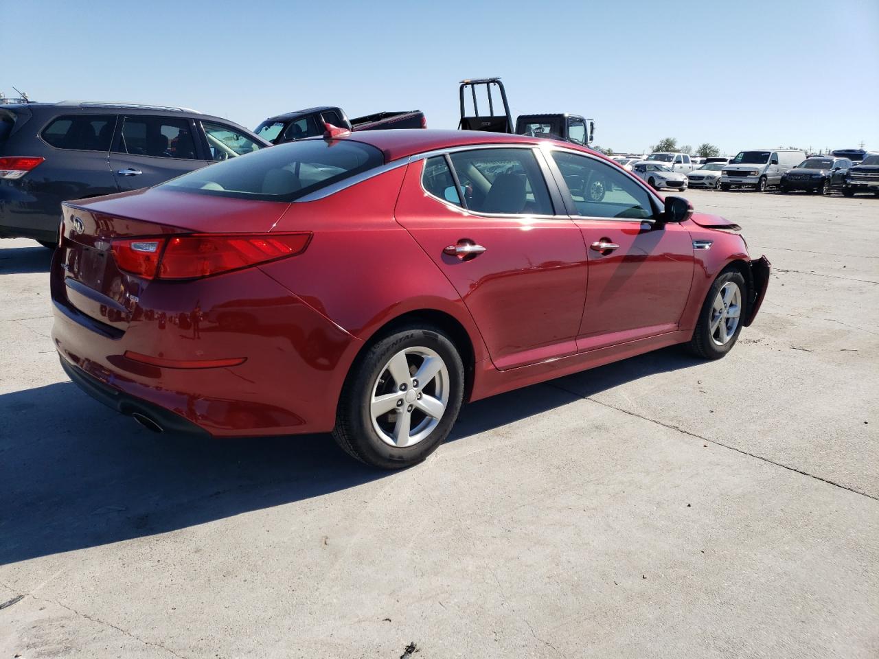 Photo 2 VIN: 5XXGM4A79FG469245 - KIA OPTIMA 