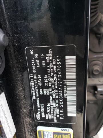 Photo 11 VIN: 5XXGM4A79FG476891 - KIA OPTIMA LX 