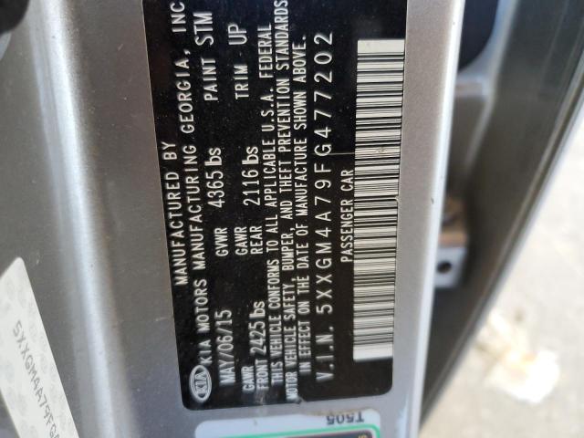 Photo 12 VIN: 5XXGM4A79FG477202 - KIA OPTIMA 