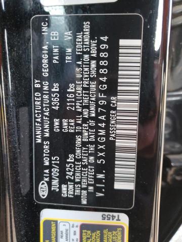 Photo 11 VIN: 5XXGM4A79FG488894 - KIA OPTIMA LX 