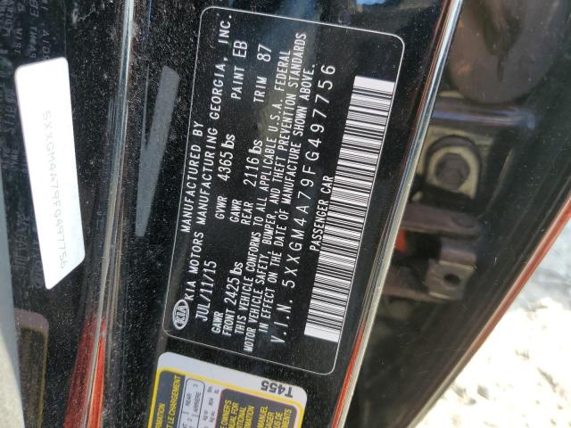 Photo 11 VIN: 5XXGM4A79FG497756 - KIA OPTIMA LX 