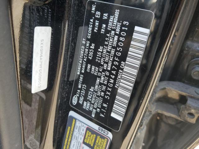 Photo 11 VIN: 5XXGM4A79FG508013 - KIA OPTIMA LX 