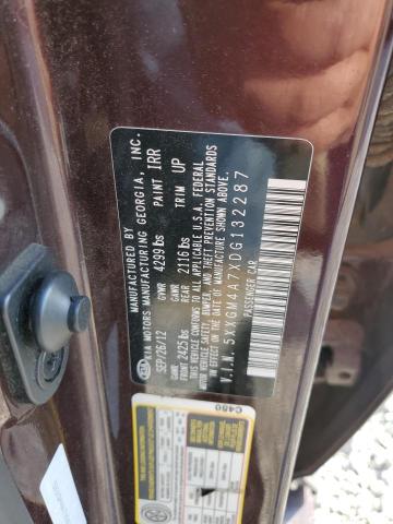 Photo 11 VIN: 5XXGM4A7XDG132287 - KIA OPTIMA 