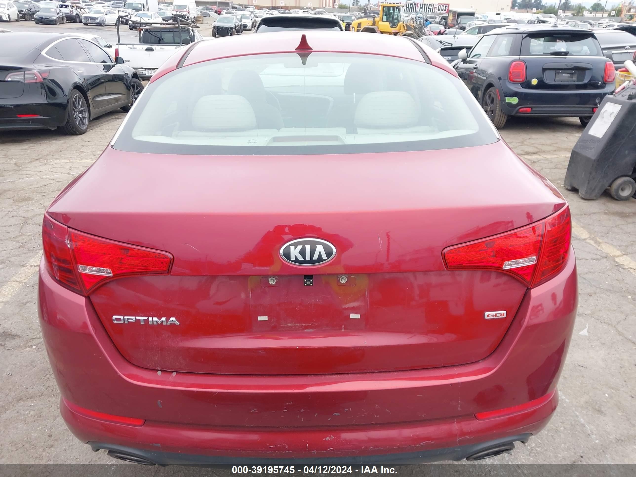 Photo 15 VIN: 5XXGM4A7XDG146318 - KIA OPTIMA 